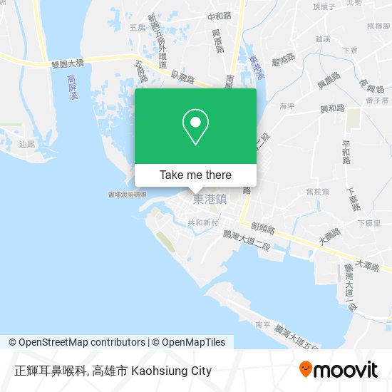 正輝耳鼻喉科 map