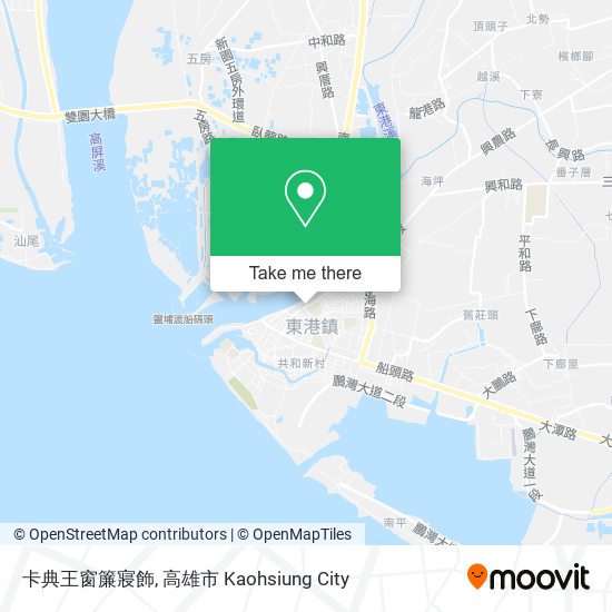 卡典王窗簾寢飾 map
