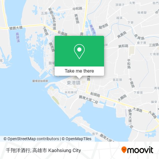 千翔洋酒行 map