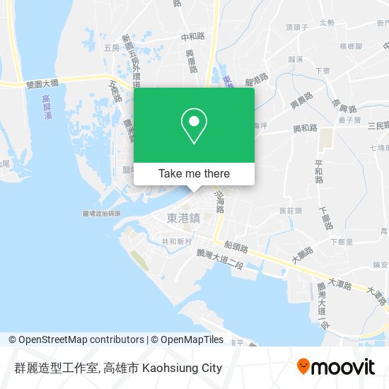 群麗造型工作室 map