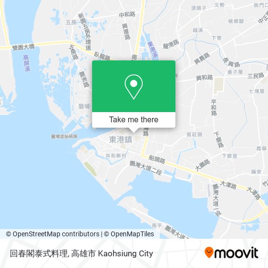 回春閣泰式料理 map