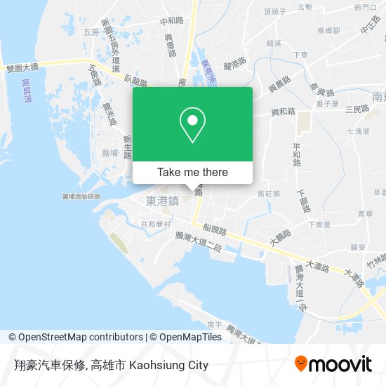 翔豪汽車保修 map