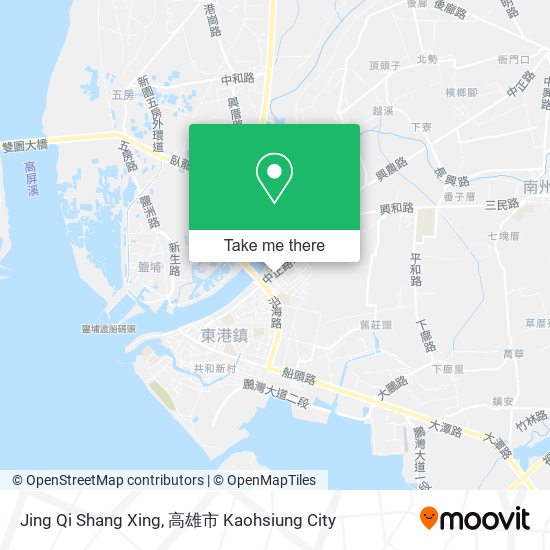 Jing Qi Shang Xing map