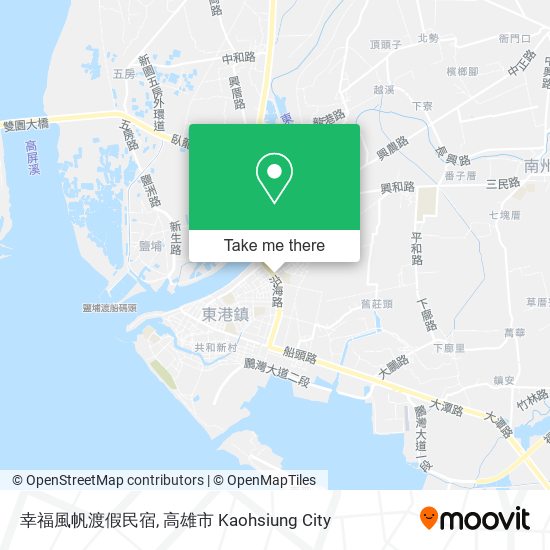 幸福風帆渡假民宿地圖
