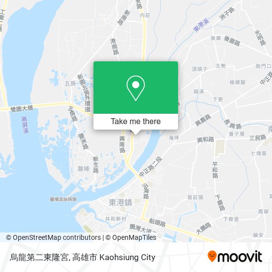 烏龍第二東隆宮地圖