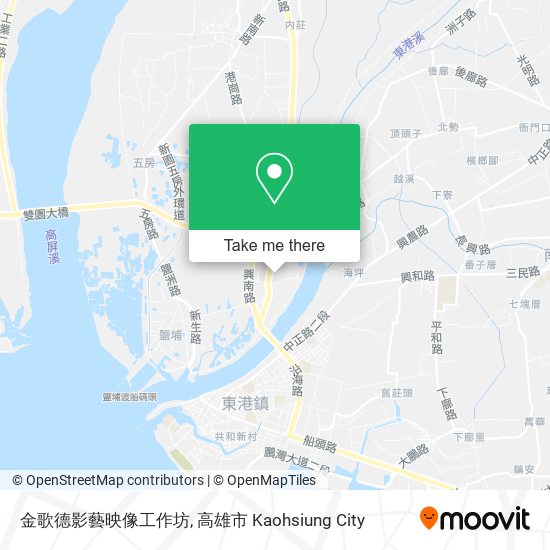 金歌德影藝映像工作坊地圖