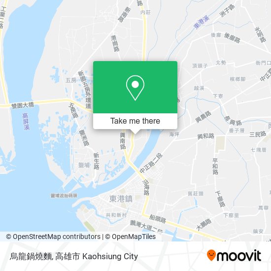 烏龍鍋燒麵 map