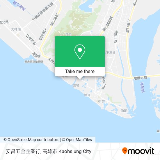 安昌五金企業行 map