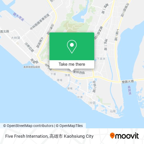 Five Fresh Internation地圖