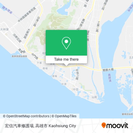 宏信汽車修護場 map