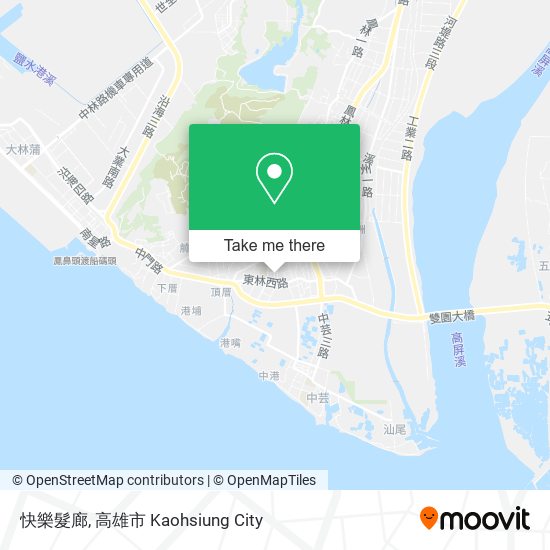 快樂髮廊 map