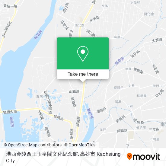 港西金陵西王玉皇閣文化紀念館地圖