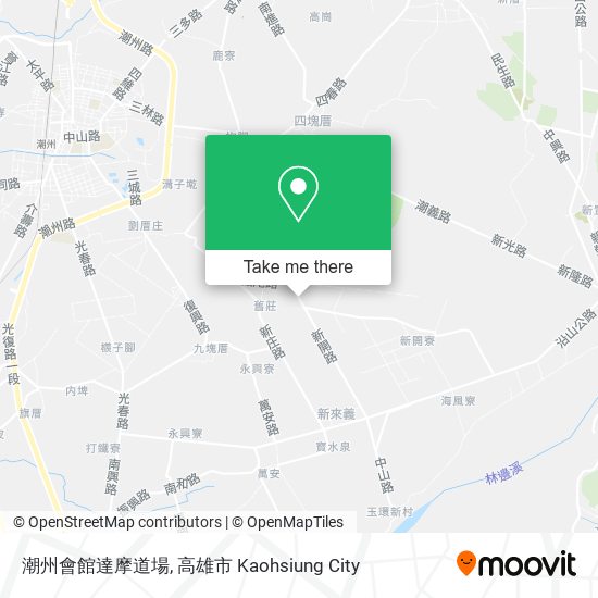 潮州會館達摩道場 map