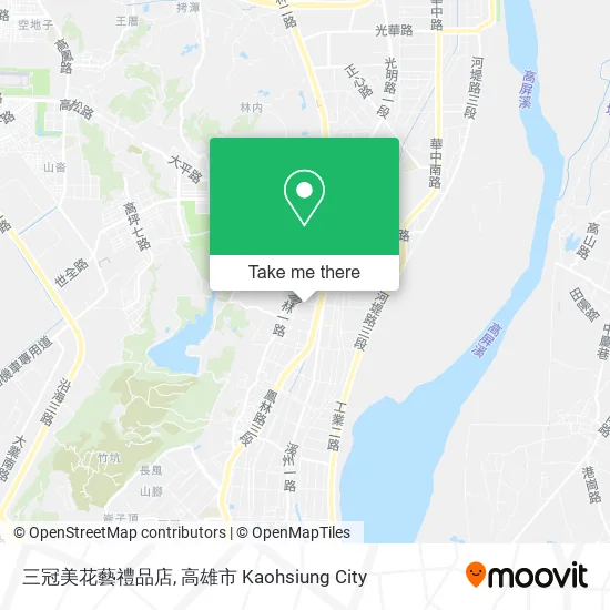 三冠美花藝禮品店 map