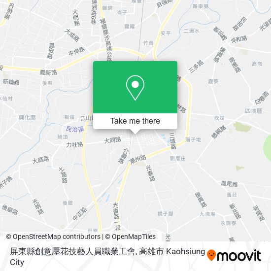 屏東縣創意壓花技藝人員職業工會 map