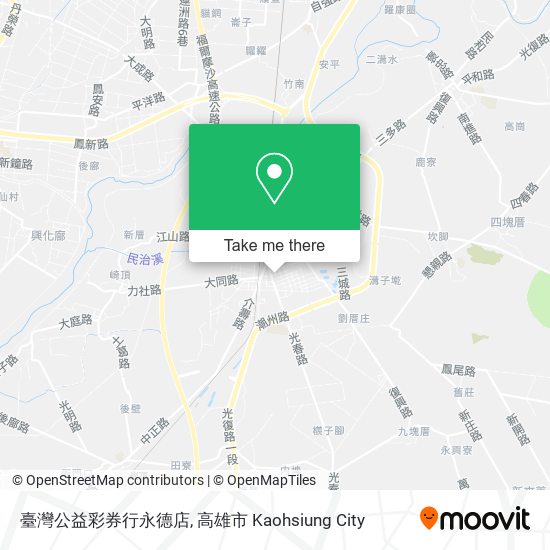 臺灣公益彩券行永德店地圖
