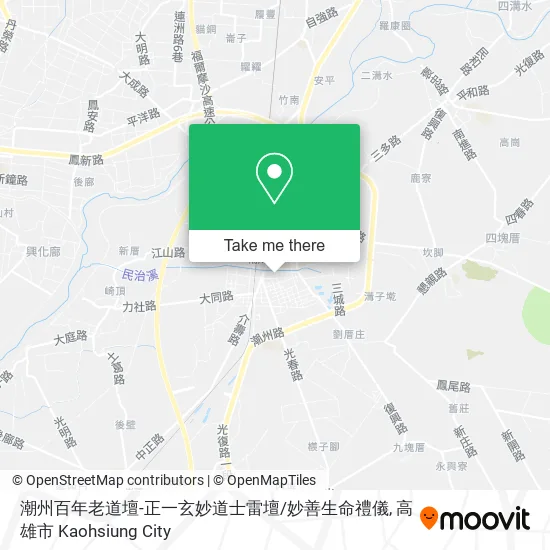 潮州百年老道壇-正一玄妙道士雷壇/妙善生命禮儀 map