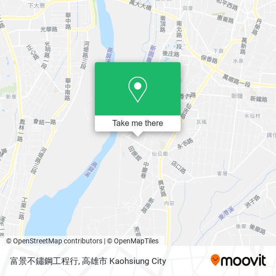 富景不鏽鋼工程行地圖