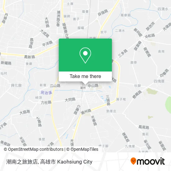 潮南之旅旅店 map