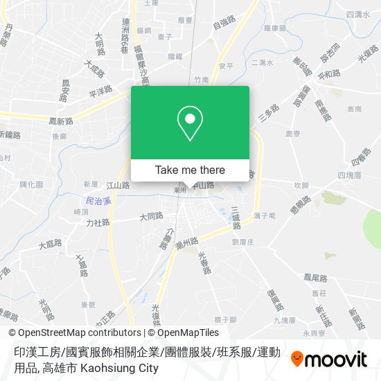 印漢工房/國賓服飾相關企業/團體服裝/班系服/運動用品地圖