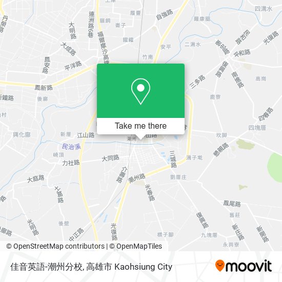 佳音英語-潮州分校 map