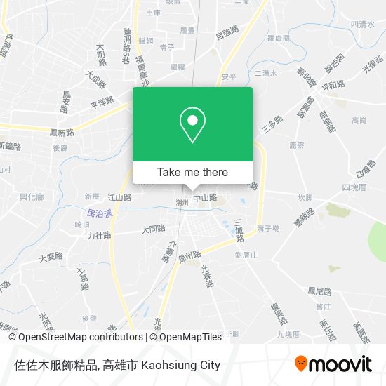佐佐木服飾精品 map