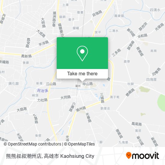 熊熊叔叔潮州店 map