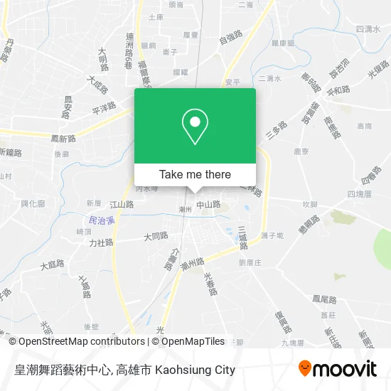 皇潮舞蹈藝術中心 map