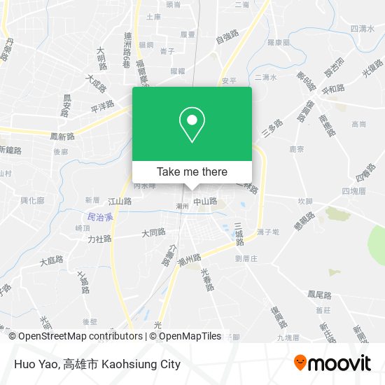 Huo Yao map