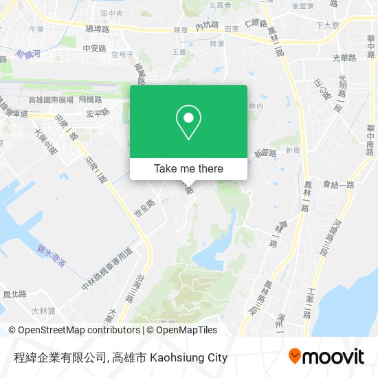程緯企業有限公司地圖