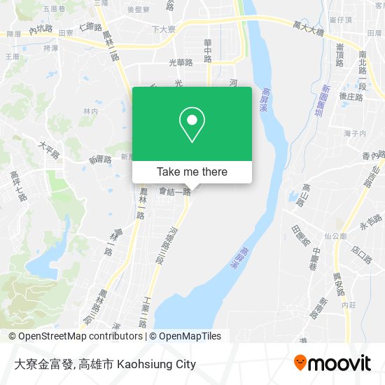 大寮金富發 map