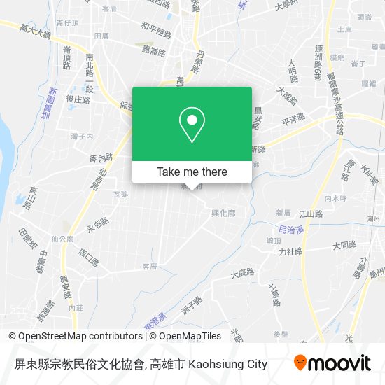 屏東縣宗教民俗文化協會 map