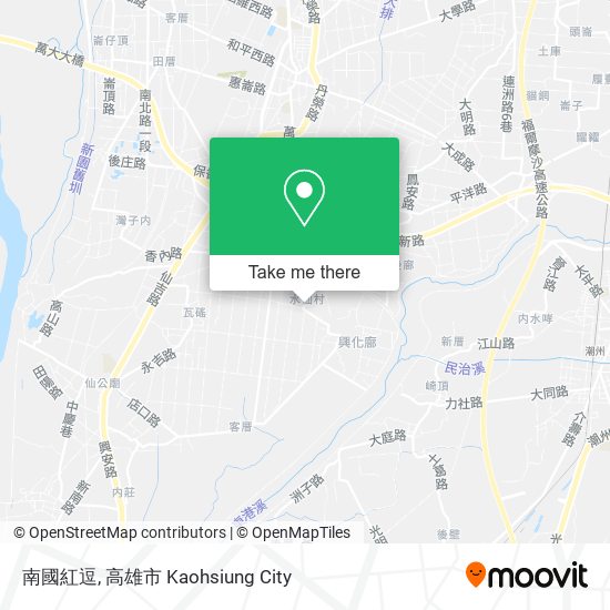 南國紅逗 map