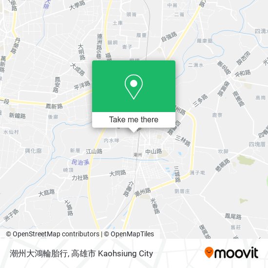 潮州大鴻輪胎行 map
