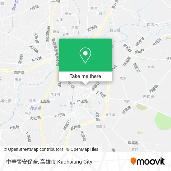 中華警安保全 map