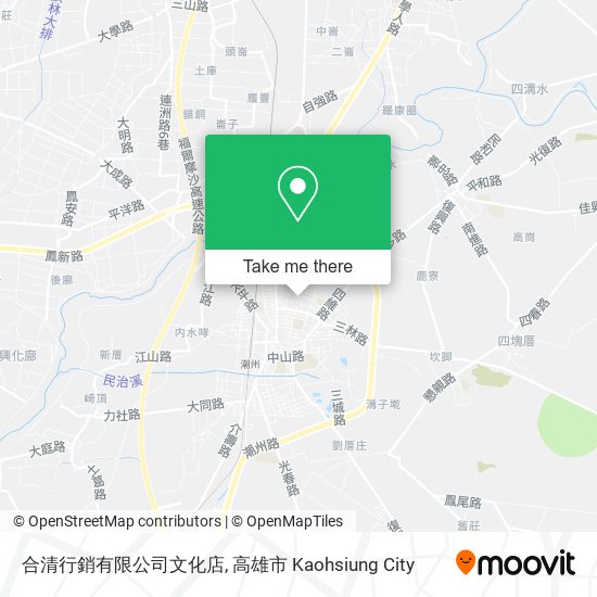 合清行銷有限公司文化店地圖