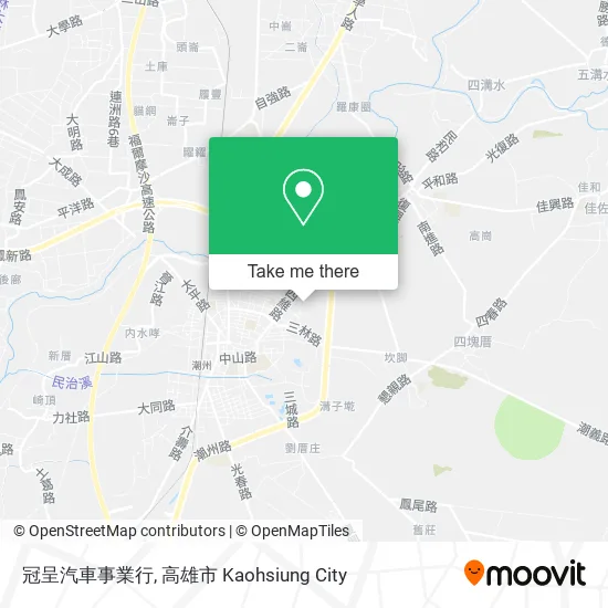 冠呈汽車事業行 map