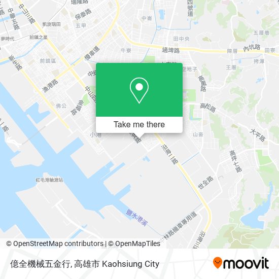 億全機械五金行 map