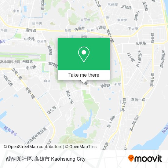 醍醐閱社區 map