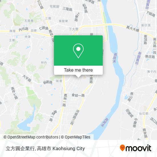 立方圓企業行 map