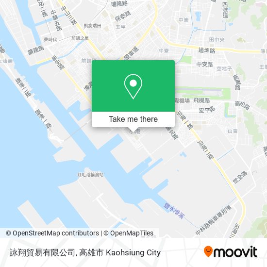 詠翔貿易有限公司 map