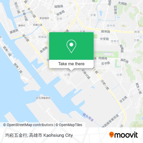 均崧五金行 map