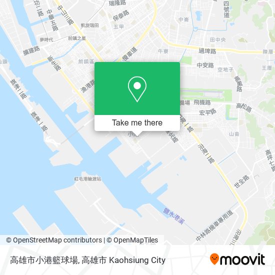 高雄市小港籃球場地圖