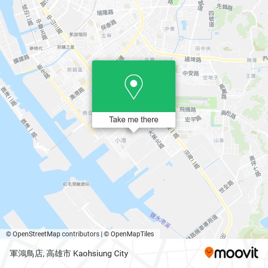 軍鴻鳥店地圖