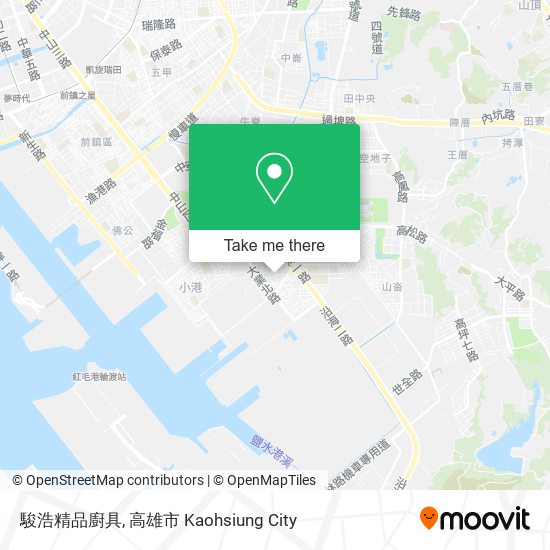 駿浩精品廚具 map