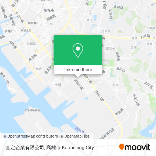 全定企業有限公司 map