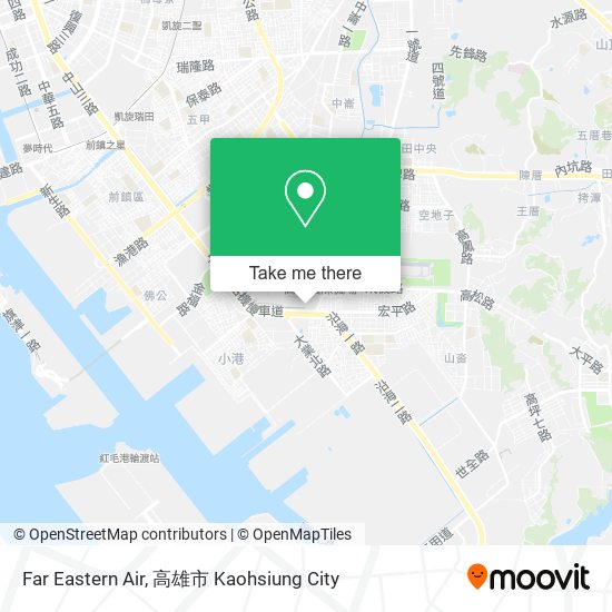 Far Eastern Air地圖