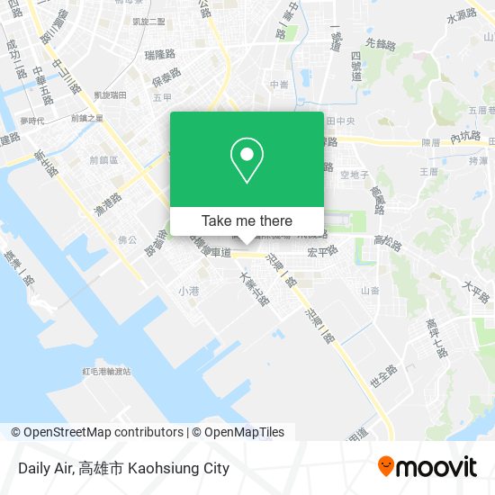 Daily Air地圖