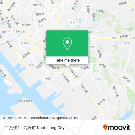 古真佛店 map