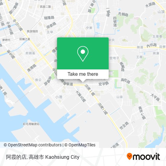 阿霞的店地圖